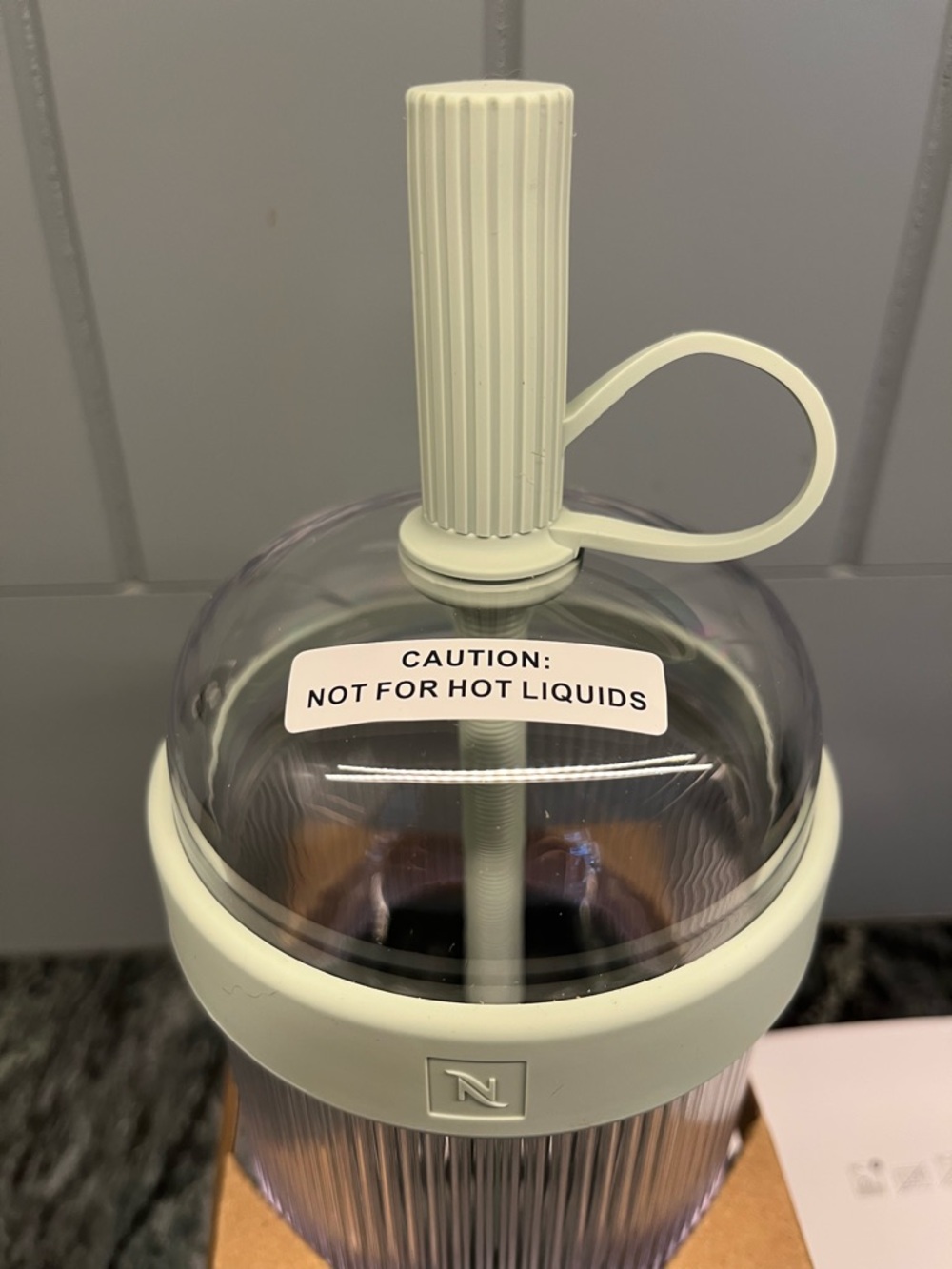 NIB Nespresso Travel Tumbler - Frederico Peri Design - For Iced Drinks - Picture 5 of 16